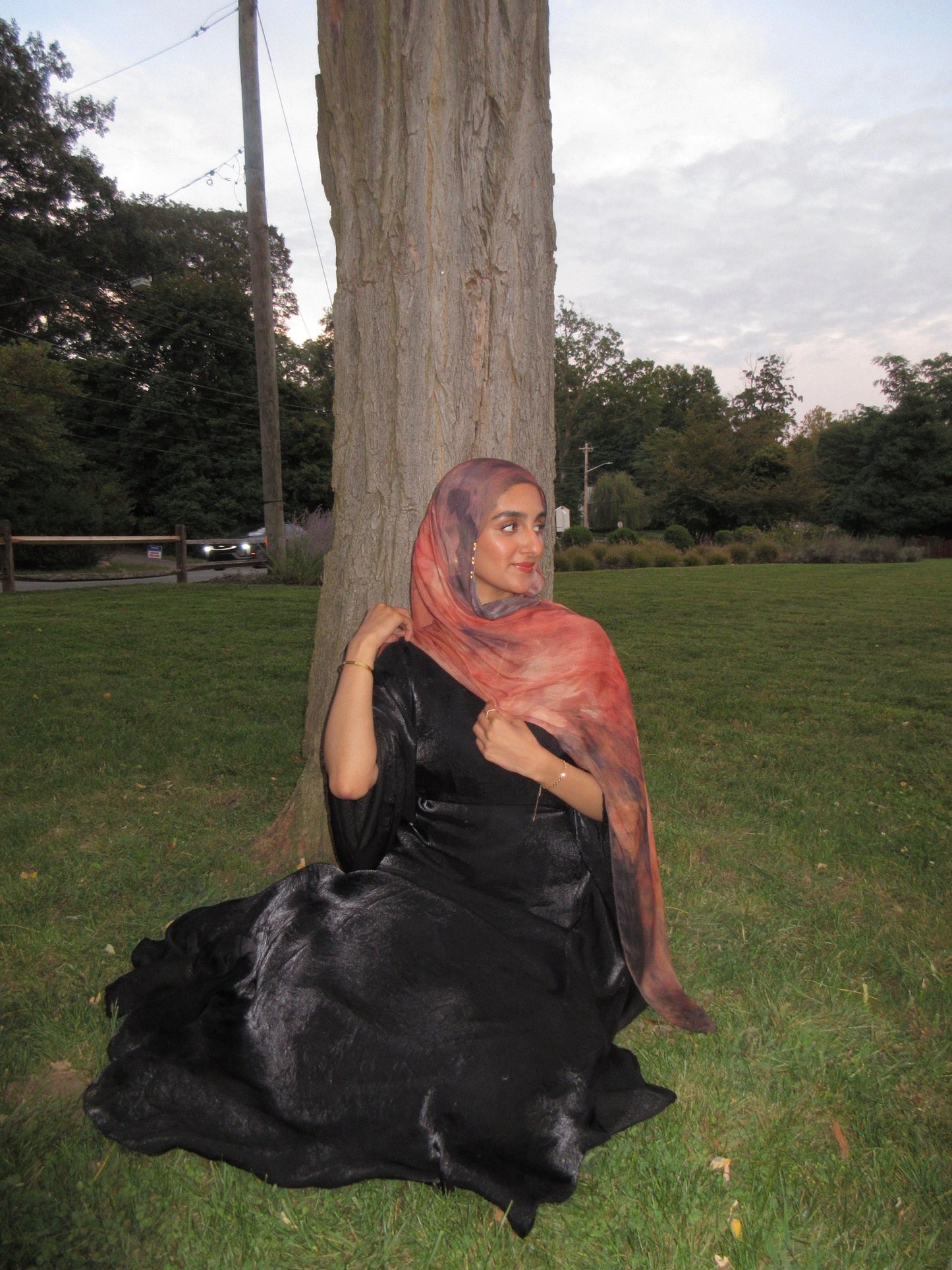 Spiced Ember Modal Hijab