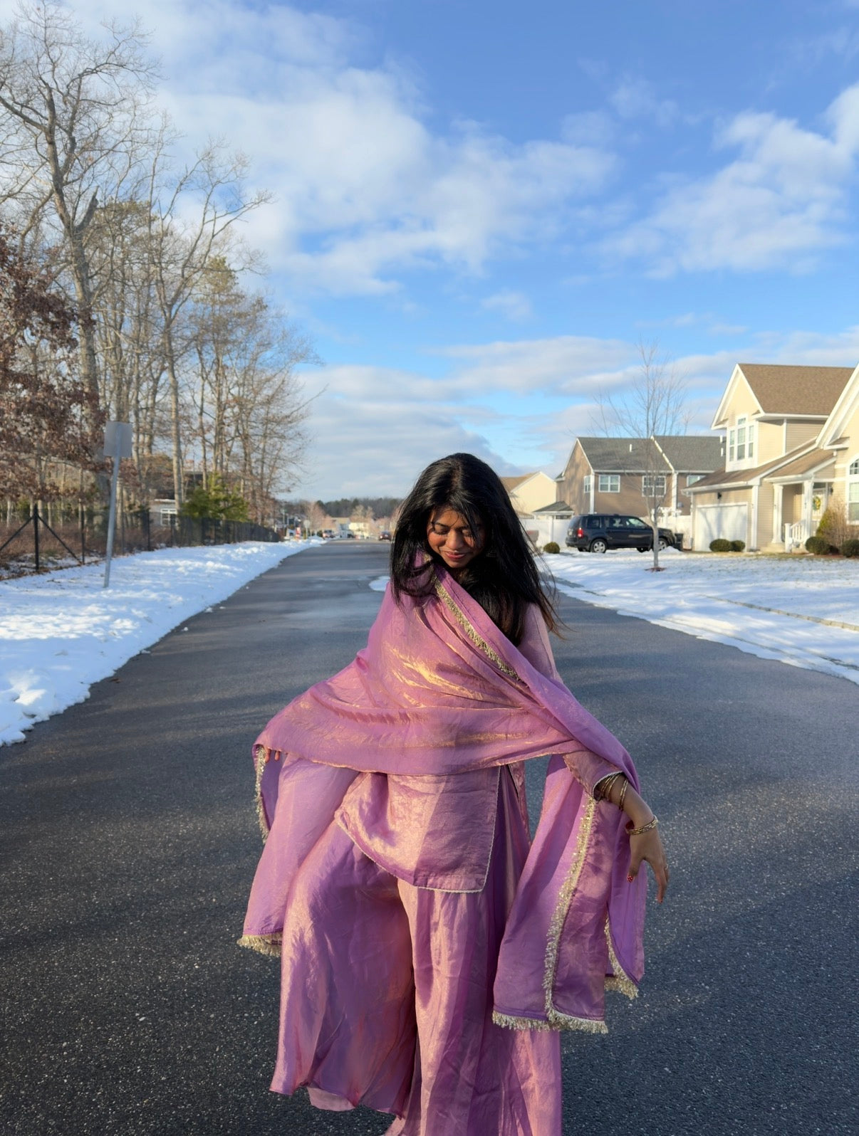 Purple Mauve Shifa Set