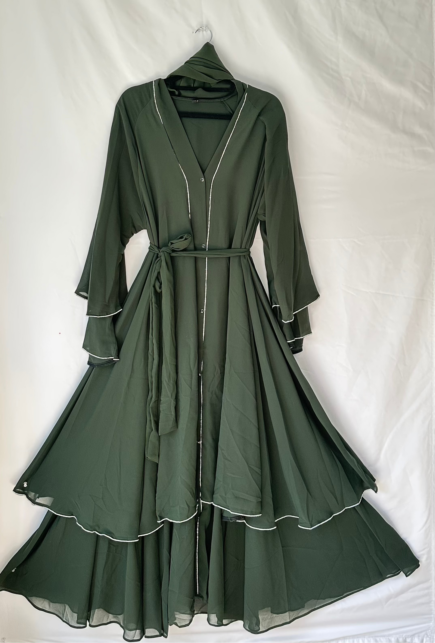 Tiered Abaya