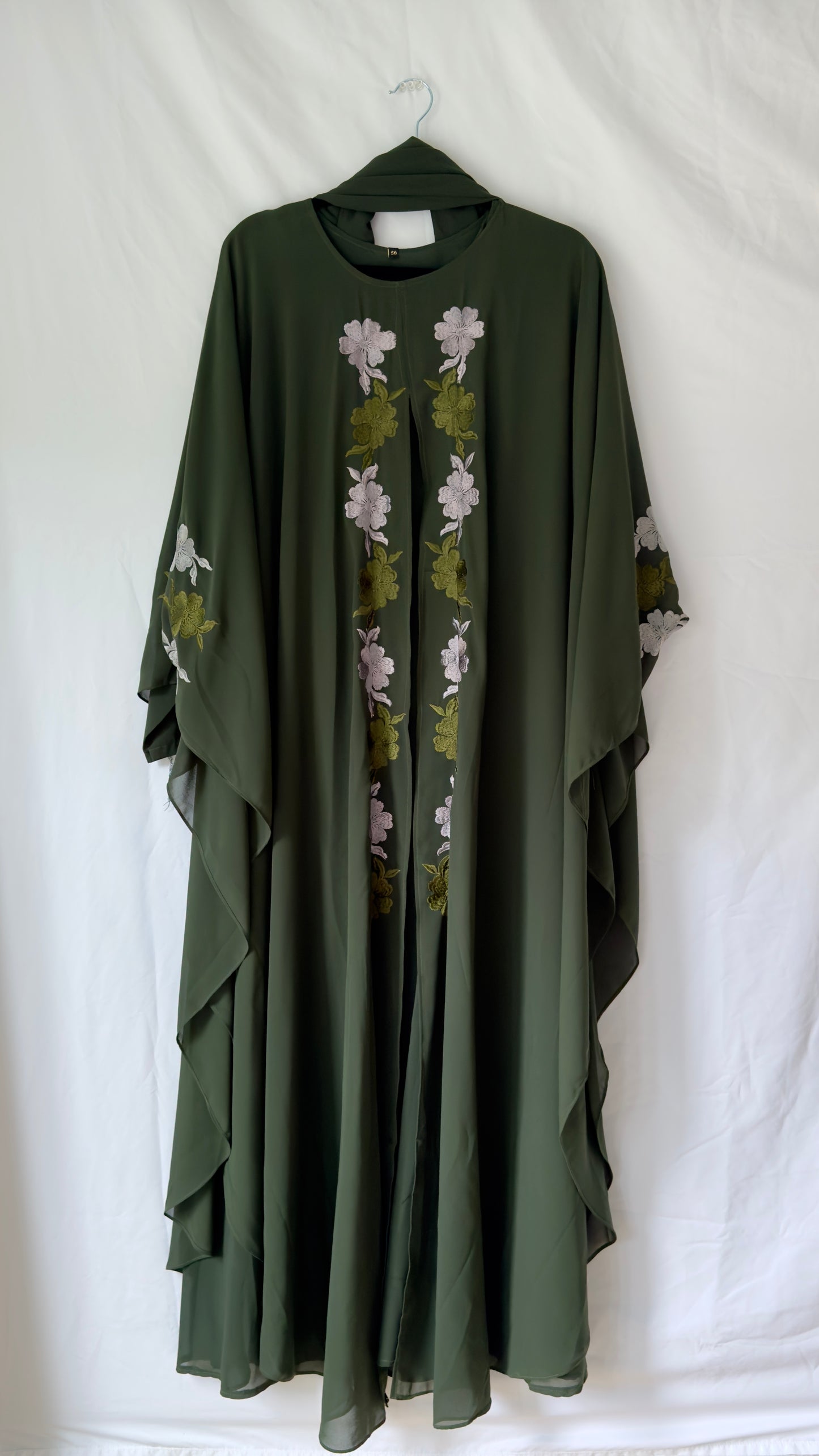 Flowers Butterfly Abaya