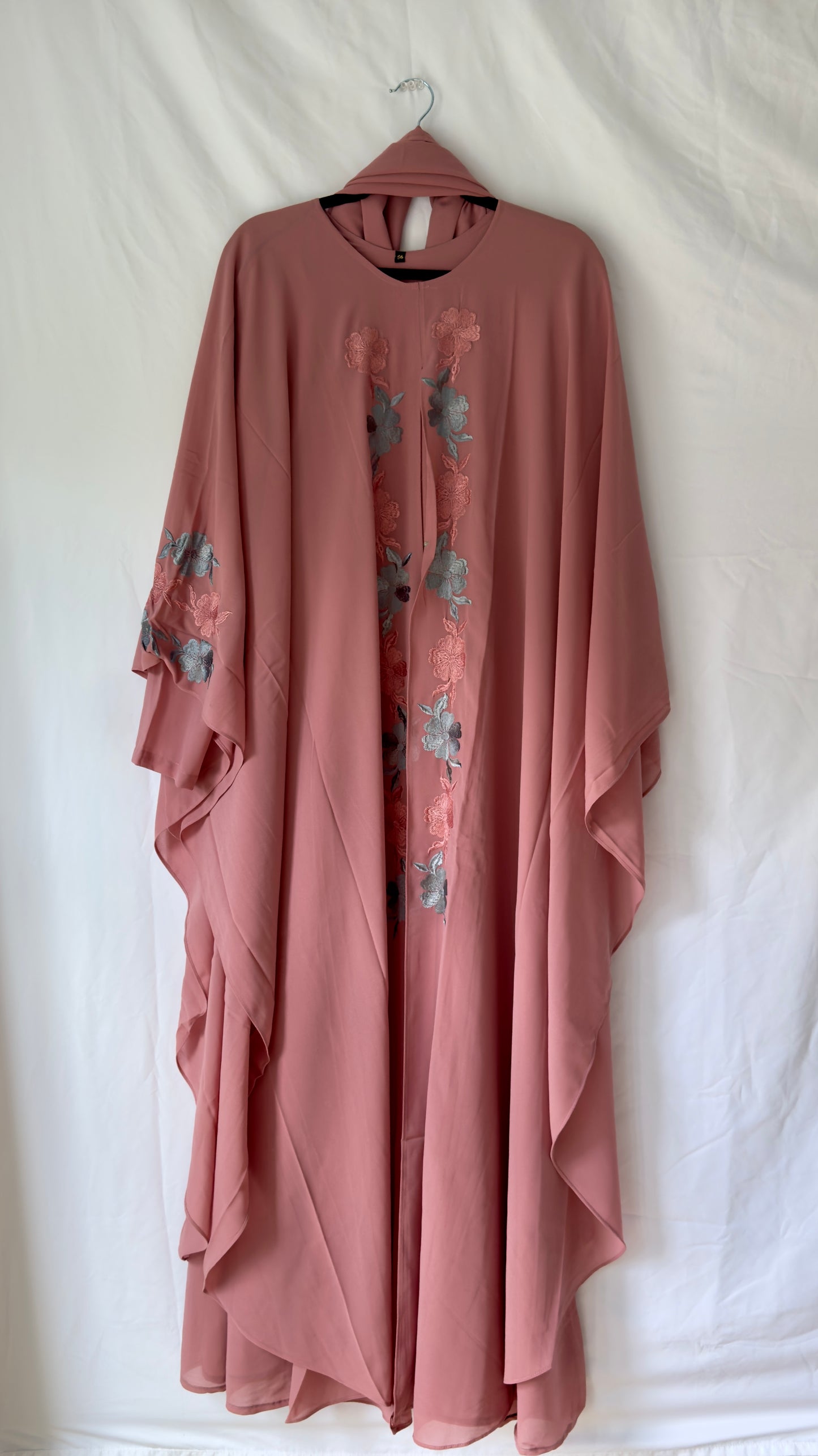 Flowers Butterfly Abaya