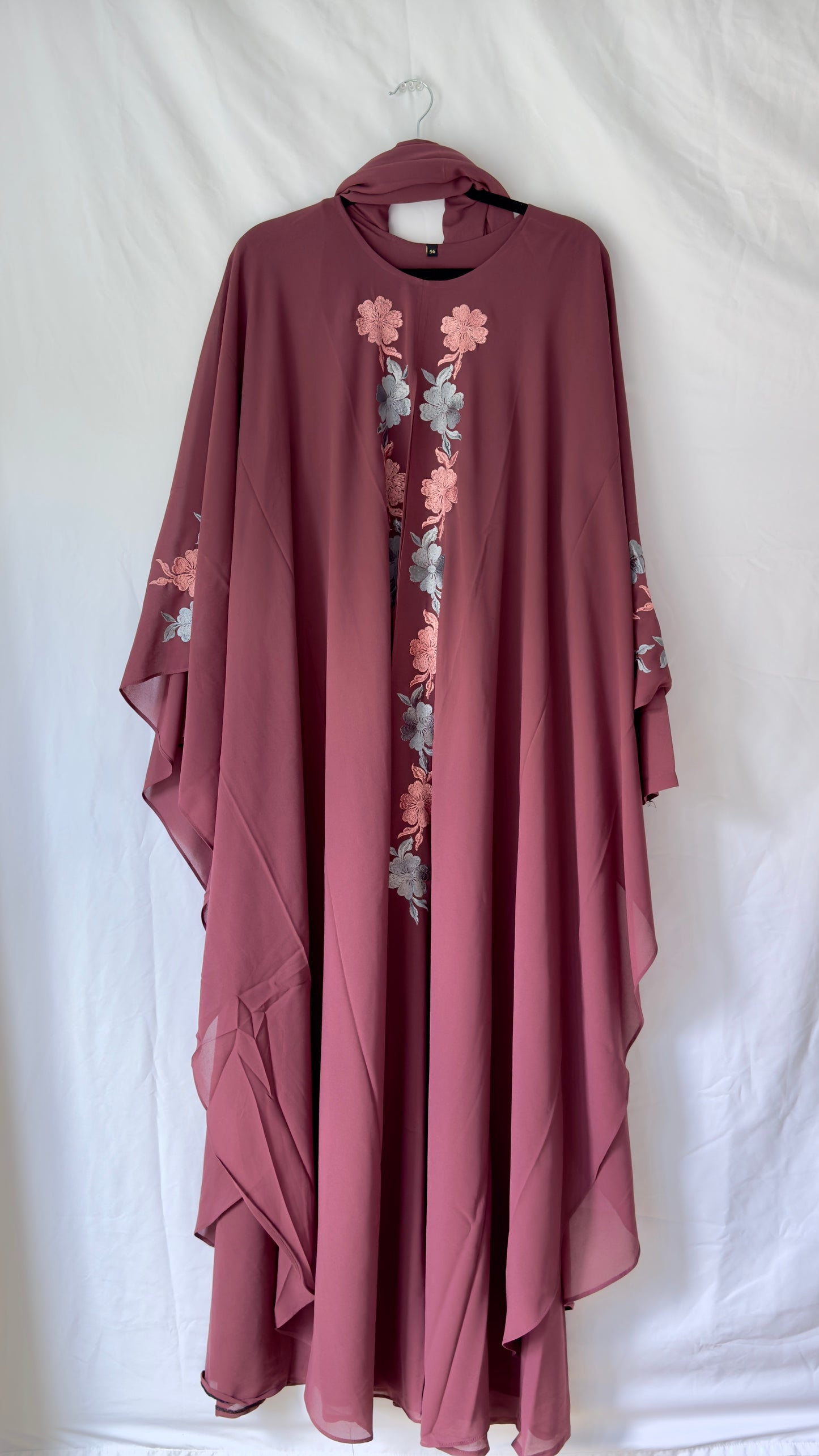 Flowers Butterfly Abaya