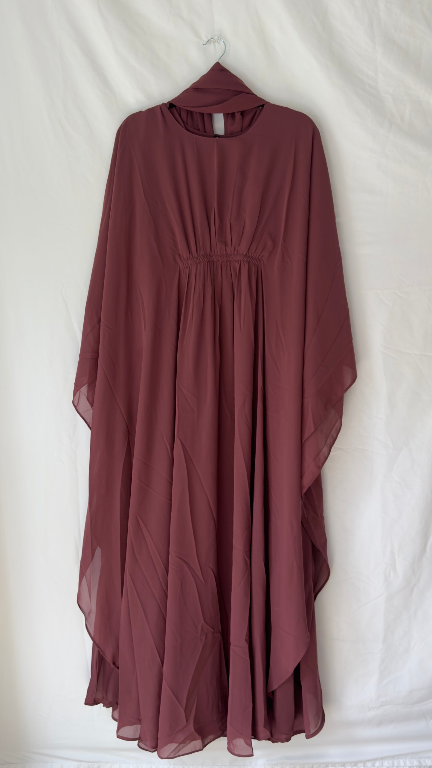 Plain Butterfly Abaya