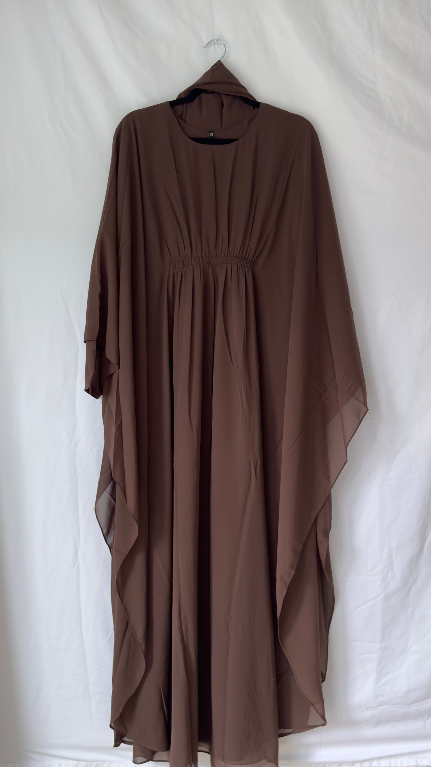 Plain Butterfly Abaya