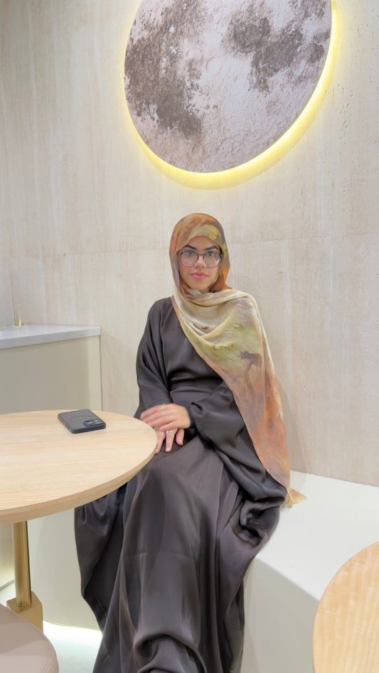 Plain Batwing Abaya