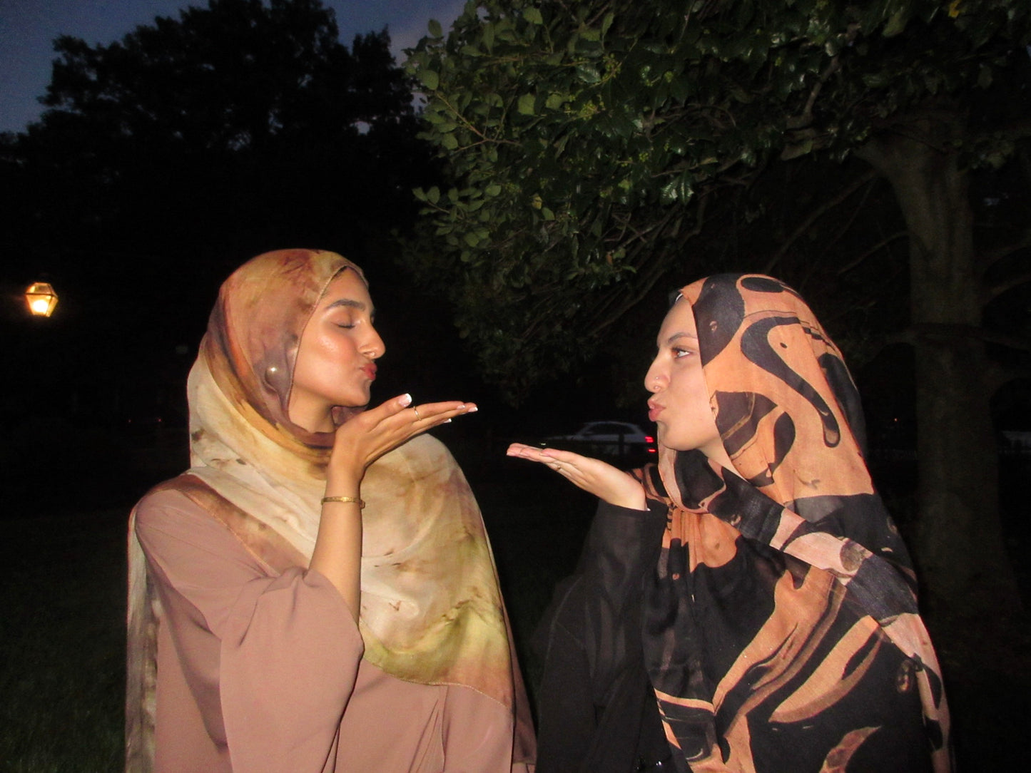 Maple Leaves Modal Hijab