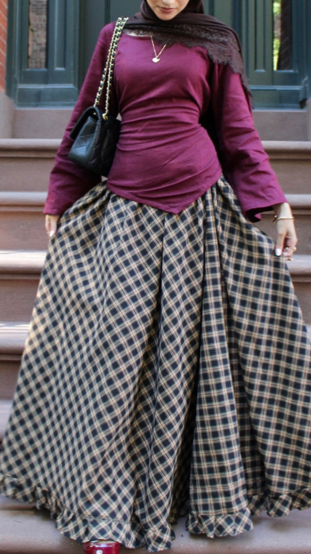 Plaid Skirt