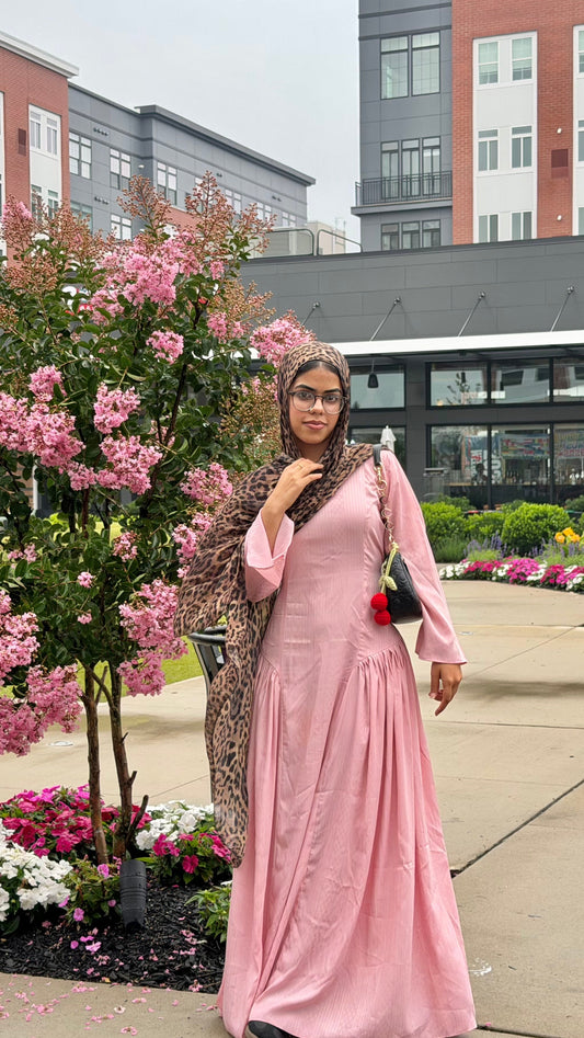 Peony Drop Waist Dress