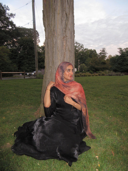 Spiced Ember Modal Hijab