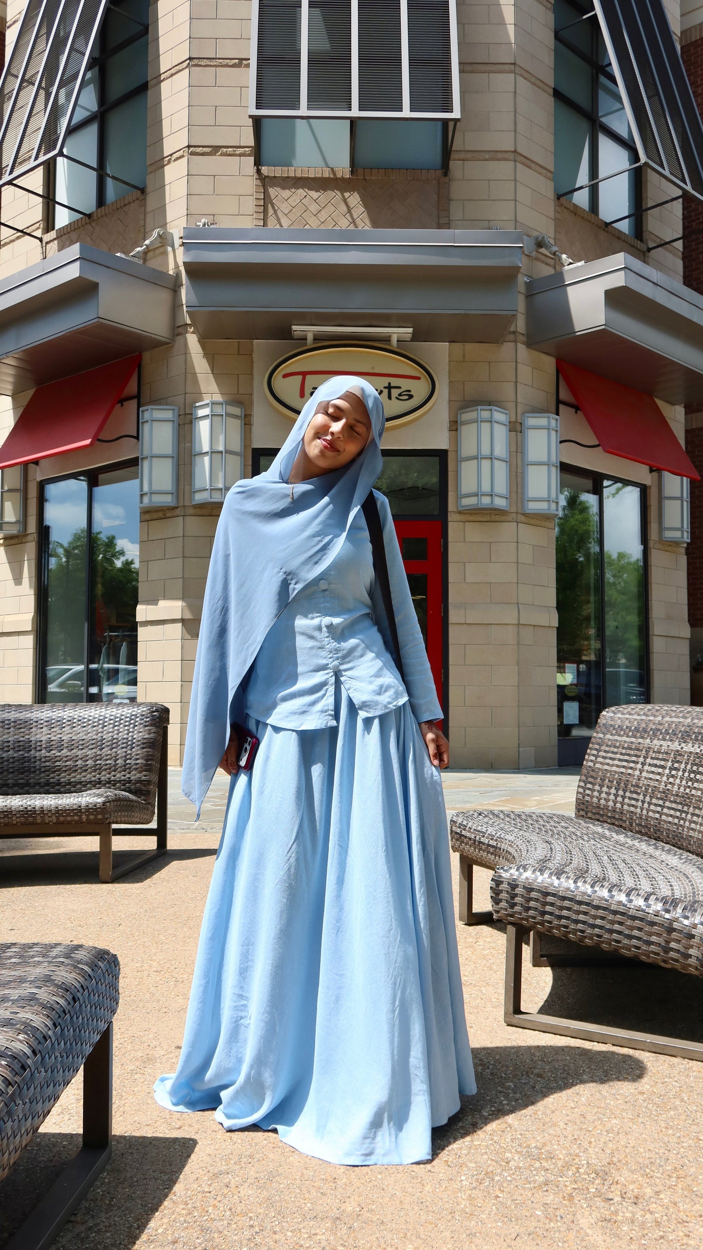 Seabreeze Linen Skirt Set