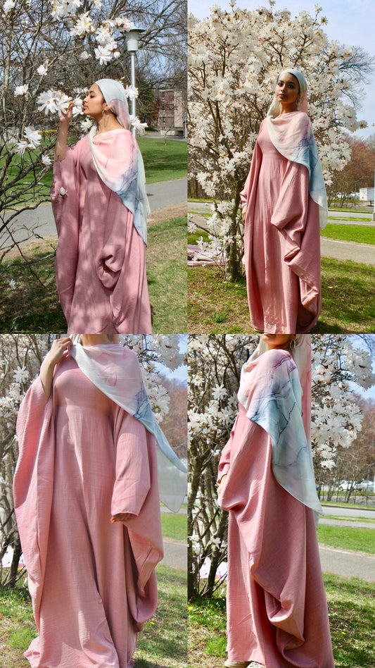 Gulab Batwing Abaya
