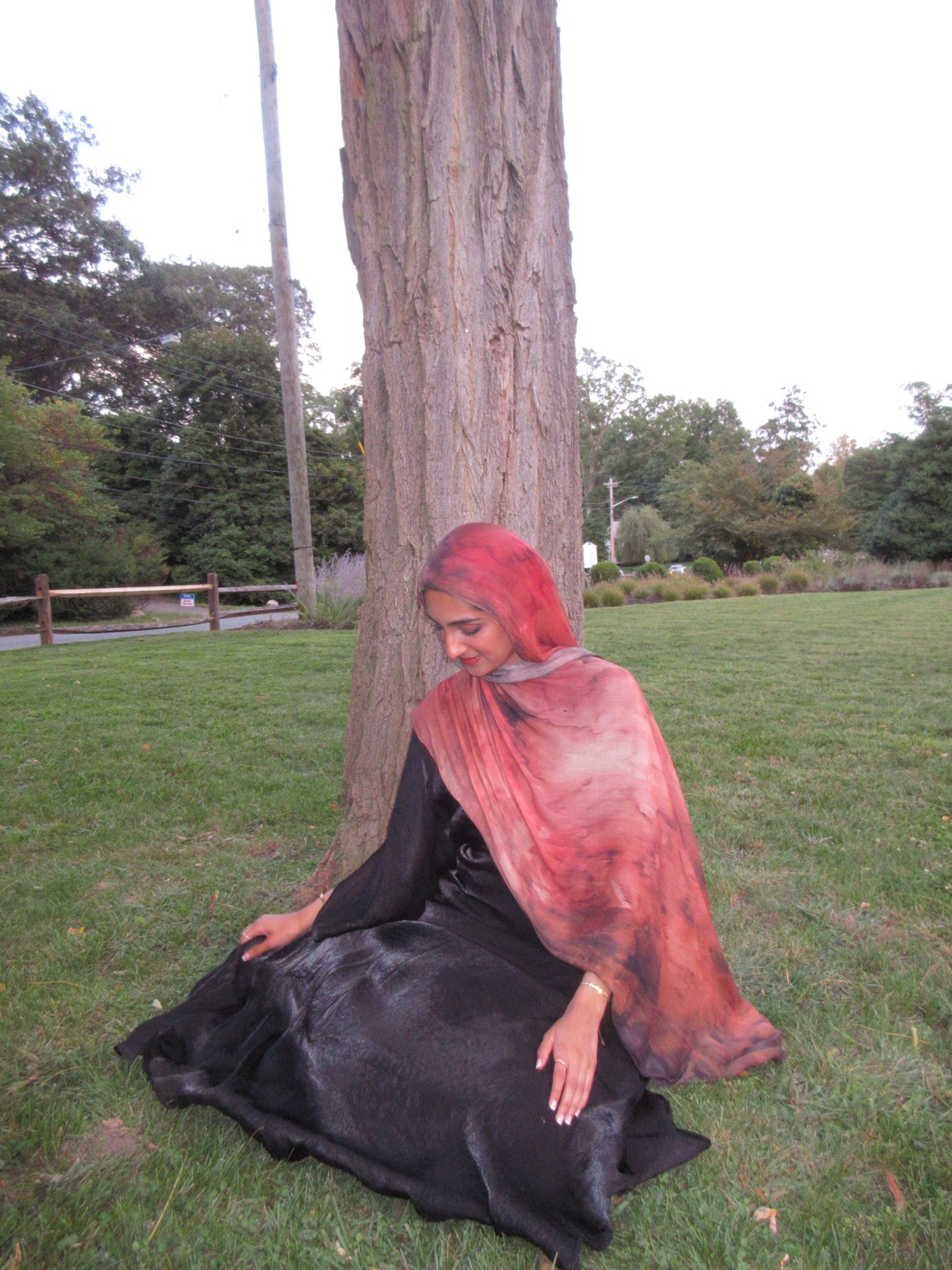 Spiced Ember Modal Hijab