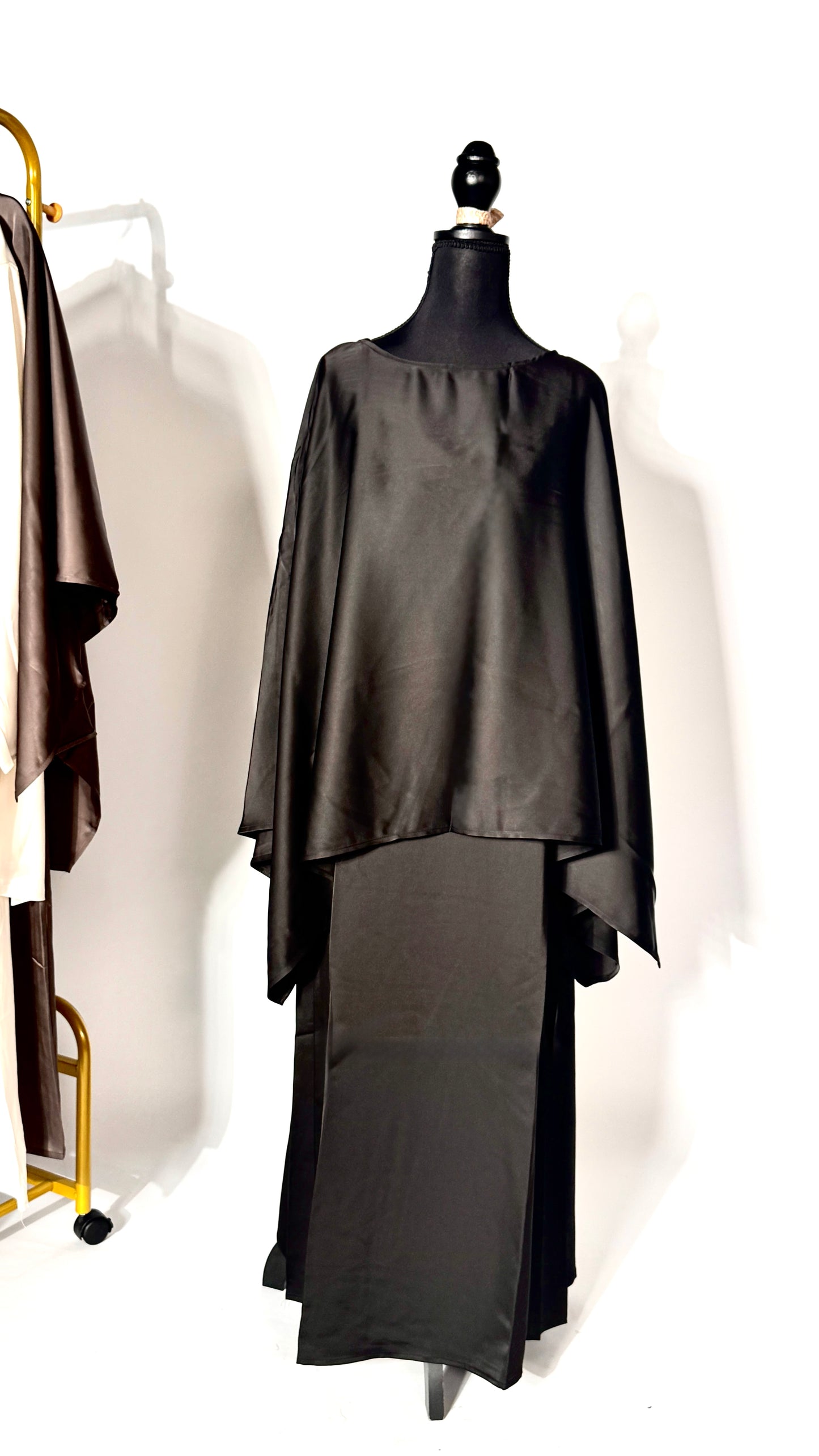 Cape Satin Set