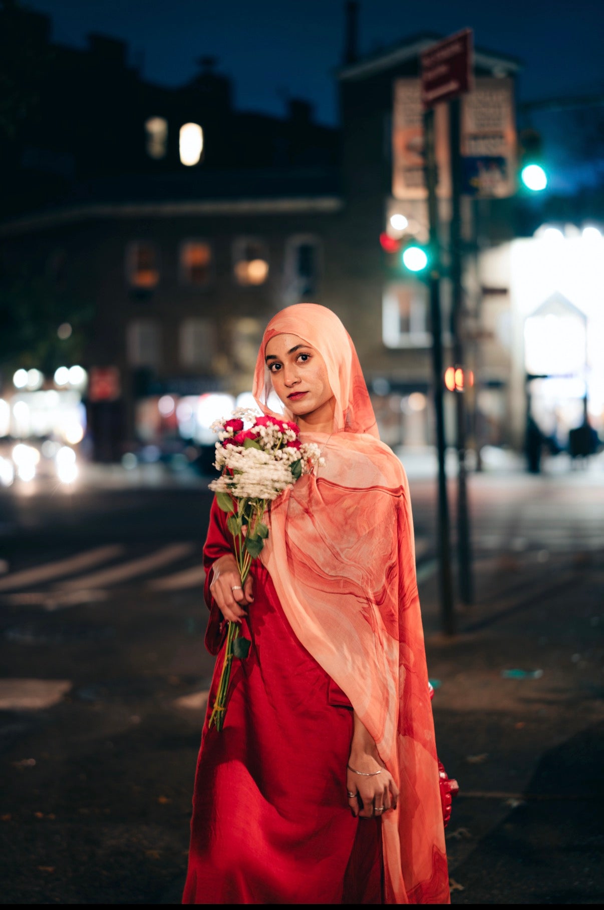 Apple Blossom Printed Modal Hijab