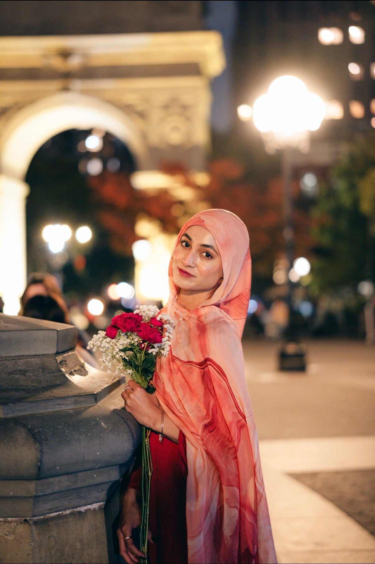 Apple Blossom Printed Modal Hijab