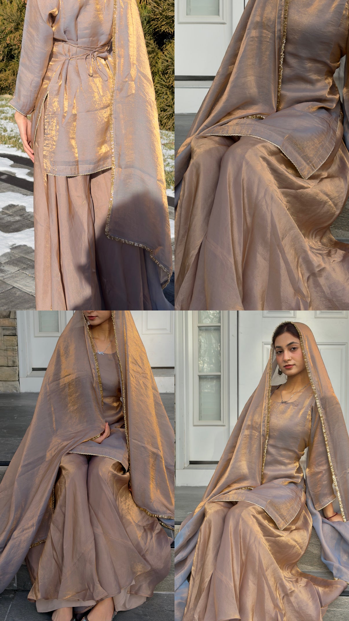 Mauve/Copper Shifa Set