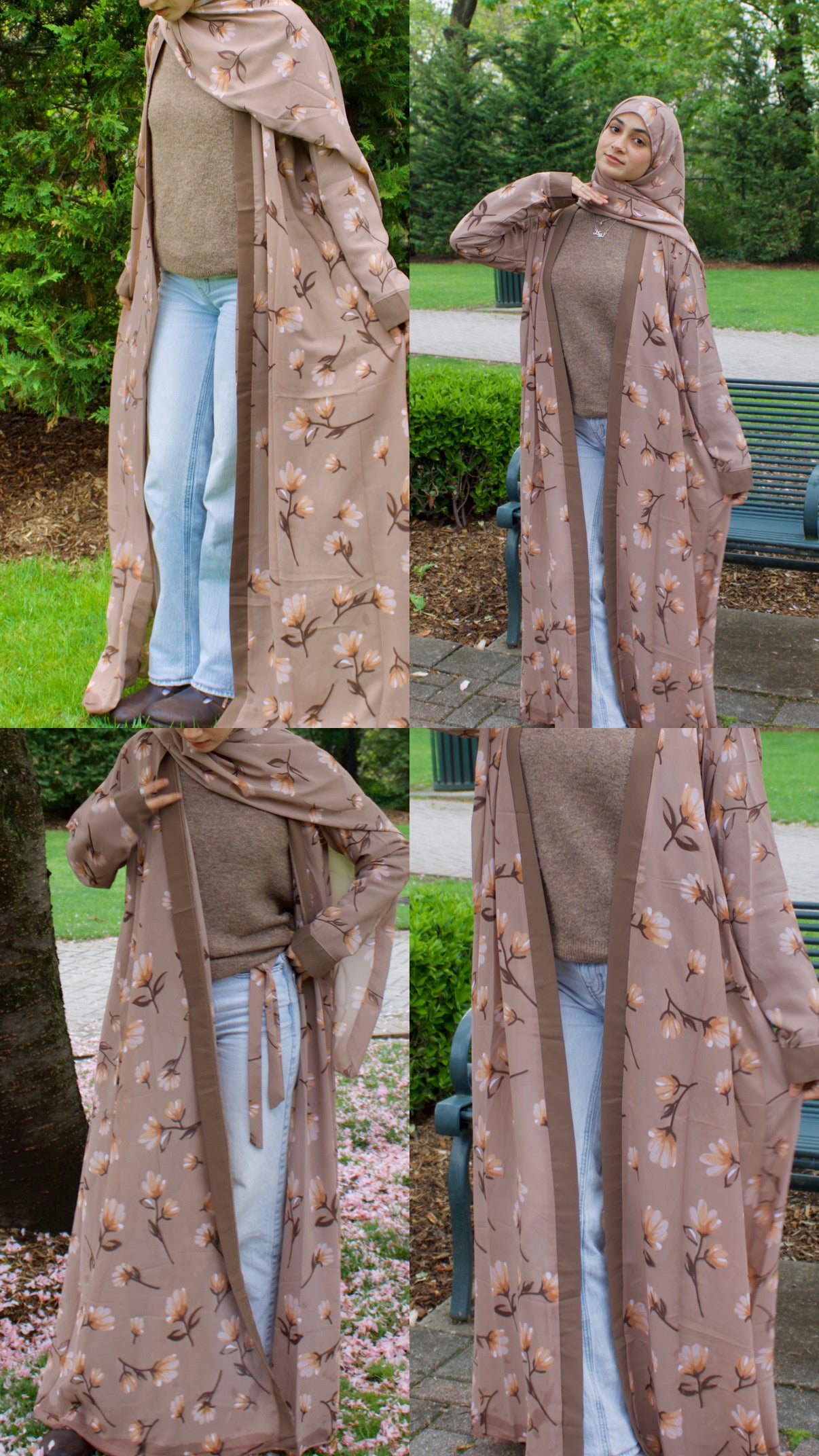 Wardah Open Abayas