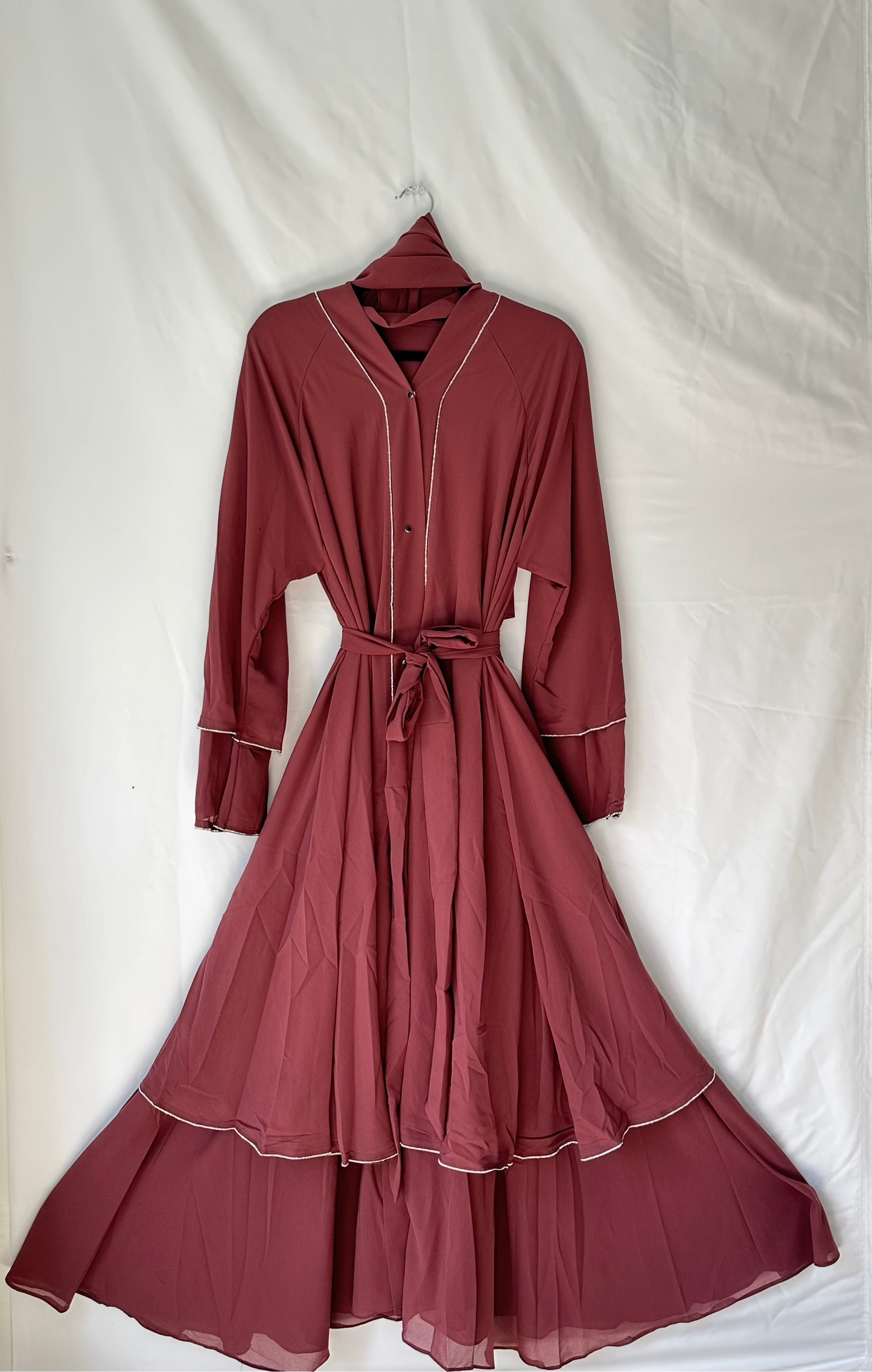 Tiered Abaya