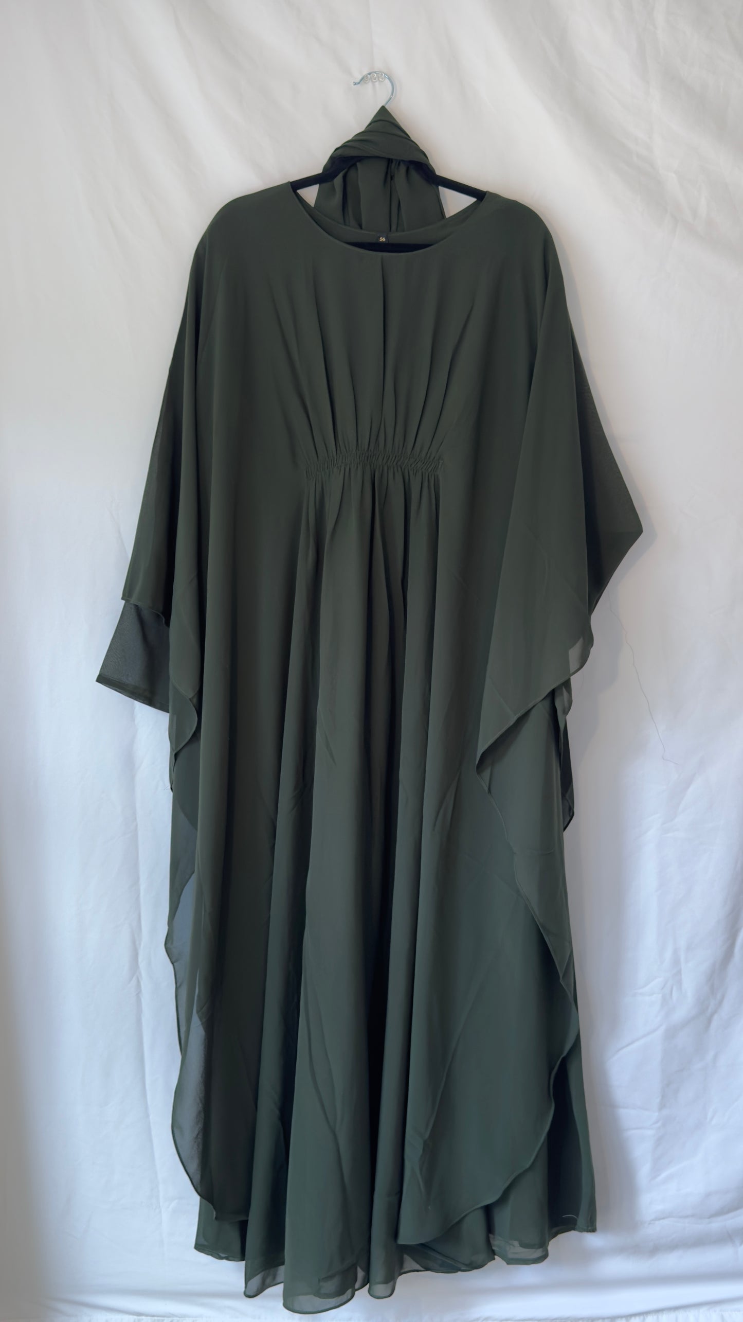 Plain Butterfly Abaya