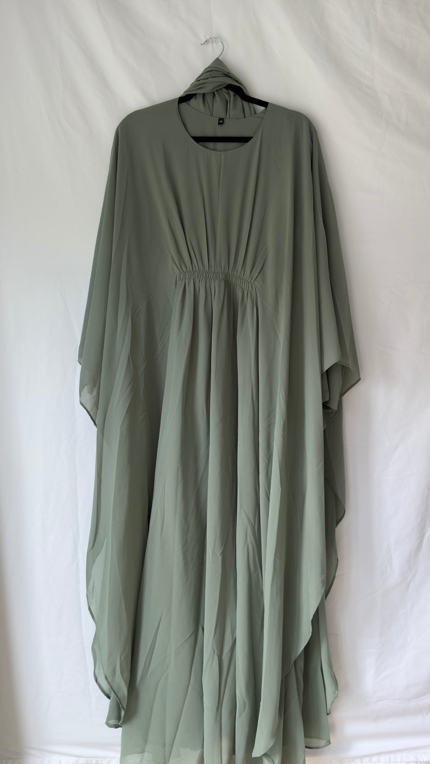 Plain Butterfly Abaya
