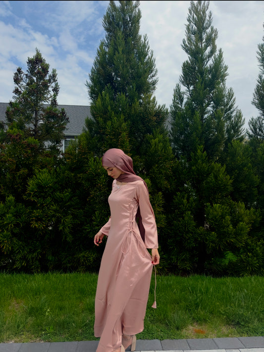 Silk Graduation Dress